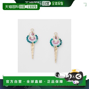 日本直邮日潮 agete 阿卡朵Eva Hanusova for agete耳环吊坠混合