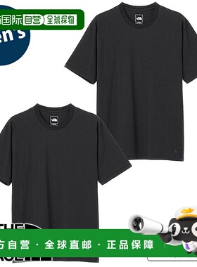 日本直邮 FD Pack 短袖T恤 黑色 [NT32542-K SS25]速干北面