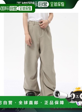 日本直邮CORPUS TOKYO 男女同款个性剪裁宽松拖垂西裤 24086607