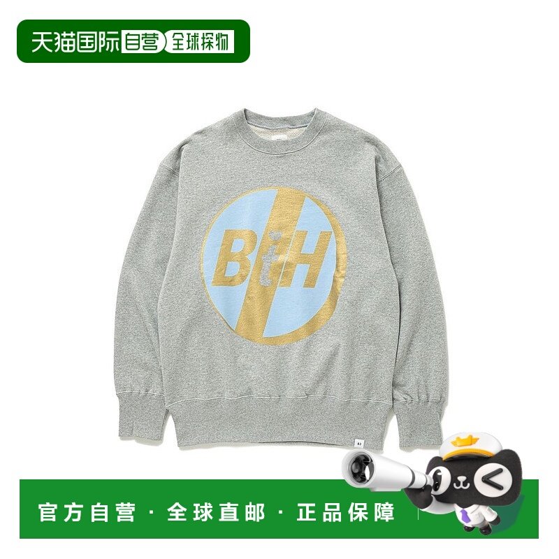 日本直邮BEDWIN & THE HEARTBREAKERS  套头圆领运动衫L/S PRINTE