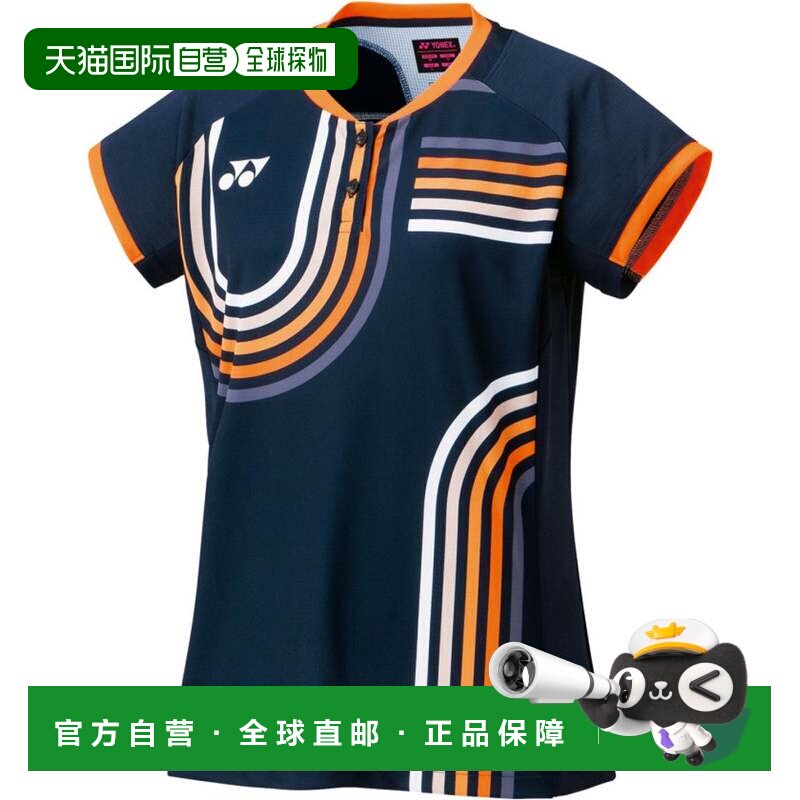 日本直邮YONEX 羽毛球女款游戏衫 20854 深藏青色