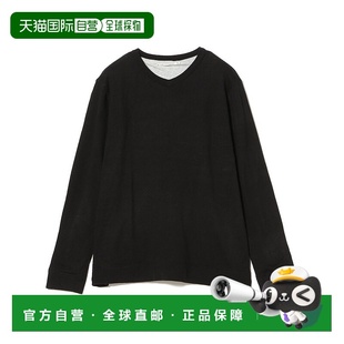 型棉质内里 1h可退 宽松版 2层结构V领针织衫 3815 日本直邮dip男装