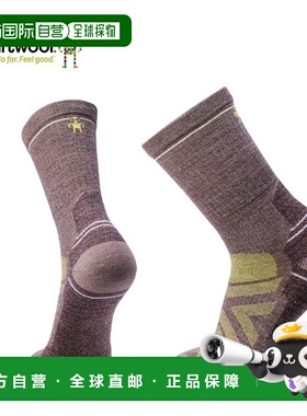 日本直邮Smartwool 男士轻便舒适徒步中筒袜 (SW70112)时尚款式适