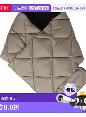 日本直邮Gramicci 男士女士羽绒围巾 G4FA-102-TG 石灰色 围巾