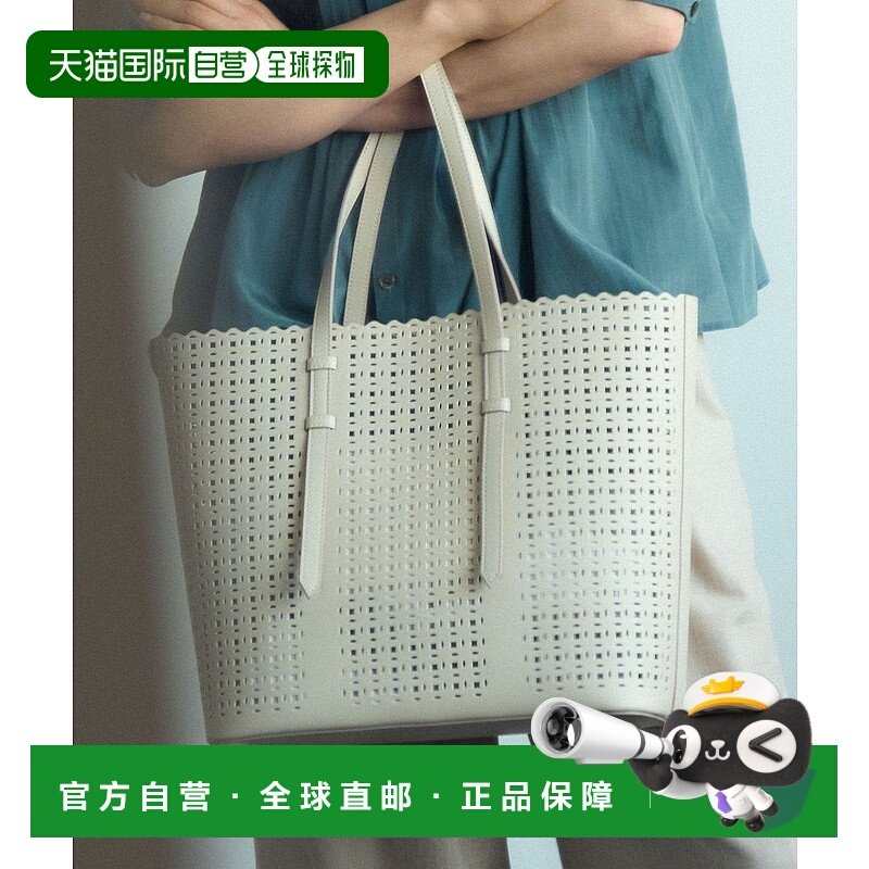 日本直邮23区 人造皮革镂空托特包 托特包