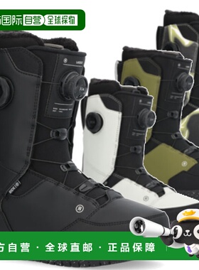 日本直邮RIDE LASSO 男士双Boa旋钮式热塑滑雪靴2025 款