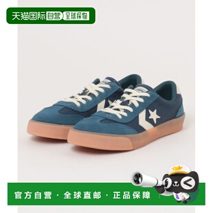 1h可退 日本直邮CONVERSE 匡威 男鞋 经典帆布休闲鞋 半麂皮拼接