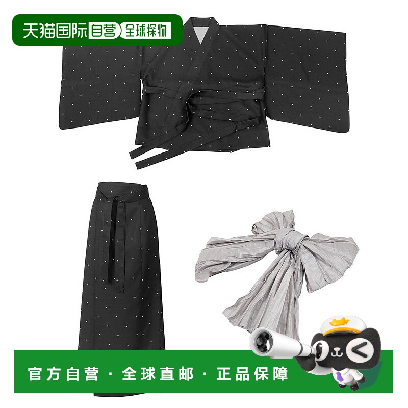 日本直邮KOBE LETTUCE 分体浴衣套装【迷你裹身裙】 [X477] KO565