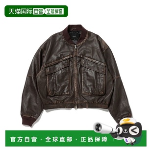 羊皮飞行夹克 1h可退 复古风短款 男士 11182493202 日本直邮BEAMS