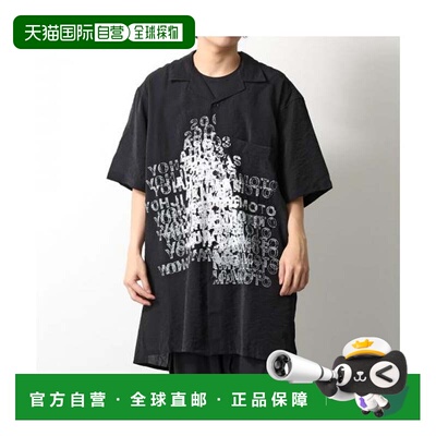 日本直邮PLACED GRAPHIC 短袖T恤 黑色 KR0169