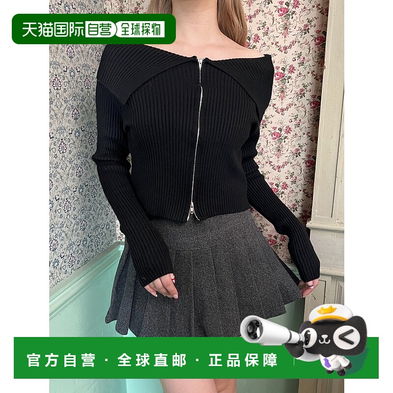 1h可退 日本直邮PHILLY 女装 宽松V领拉链针织开衫 PWC25AW062