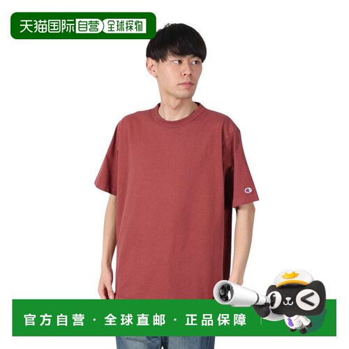 日本直邮Champion 冠军男士美国制造服装染色短袖T恤C5B304 8LB