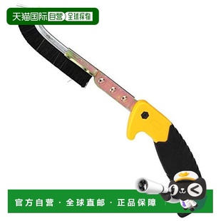 【日本直邮】Sk11藤原产业 钢丝刷 带把手刷 猪毛 长95mm 曲头 SH