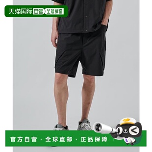 1h可退 日本直邮White Mountaineering 《联名》黑色宽松工装短裤