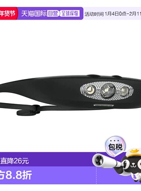 【日本直邮】Knog 头戴灯 USB充电 防水亲肤舒适30〜66cm黑色头灯