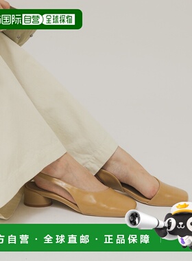 1h可退 日本直邮KBF 女装 不对称设计方头通勤女鞋 KB26130221404