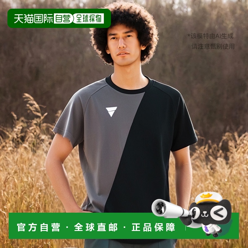 日本直邮VICTAS 男士女士 V-TS230 乒乓球服上衣 短袖 快干 VICTA