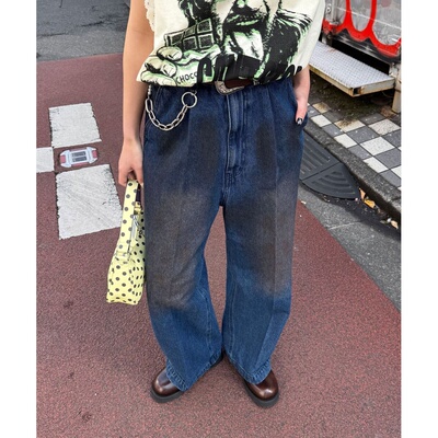 1h可退 日本直邮CIAOPANIC男女同款复古风直筒牛仔裤 CPZ2061203A