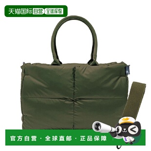 日本直邮ROOTOTE 大容量带肩带可自立横款羽毛填充托特包 FE グラ