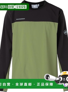 【日本直邮】猛犸象 Comfort 圆领 AF 男式外套 marsh-black卫衣