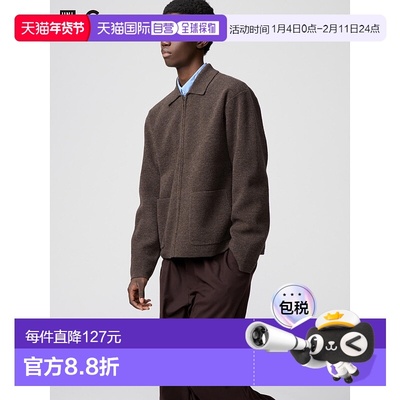 日本直邮Uniqlo 无 针织全拉链夹克 481242优衣库