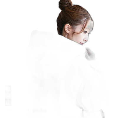 日本直邮 poche-down-food solamonat poche 羽绒罩/附属罩/帽子/