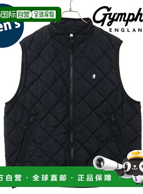 日本直邮Gymphlex 羽绒立领背心 [#GY-A0721 WRI FW25] 男士绗缝