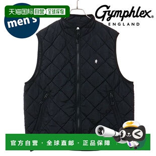 日本直邮Gymphlex 羽绒立领背心 [#GY-A0721 WRI FW25] 男士绗缝