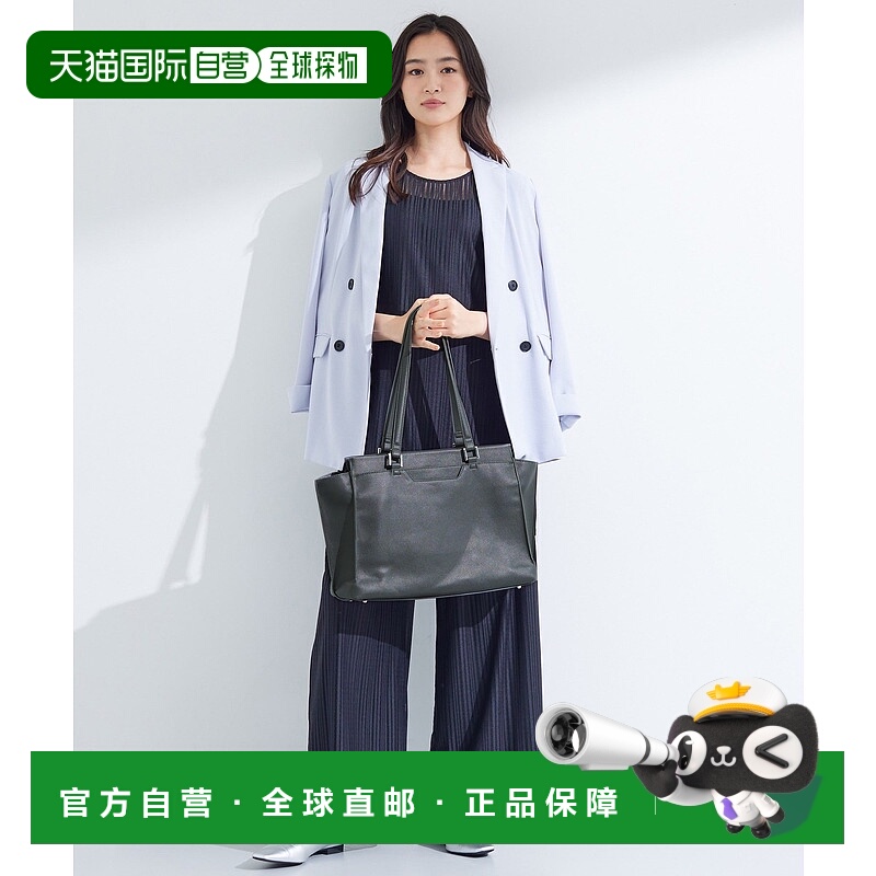 1h可退 日本直邮INDIVI 女士轻量通勤托特包 A4收纳 多功能防水合