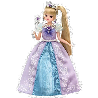 【日本直邮】Takara Tomy多美 换装人偶 LICCA LD-04 薰衣草色/蝴