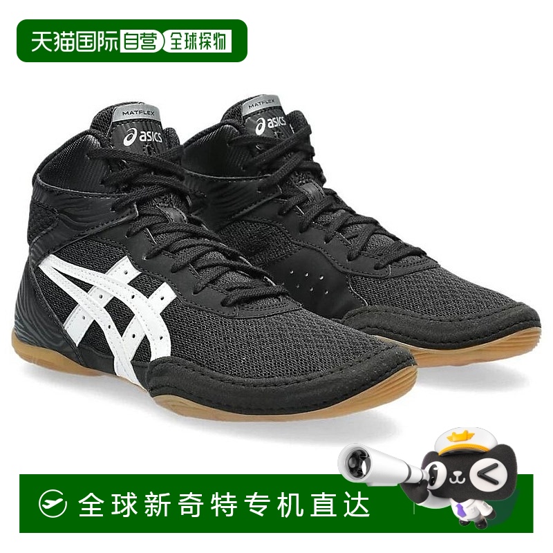 日本直邮ASICS 儿童摔跤鞋 Matte Flex 7GS 青少年儿童 001 黑色