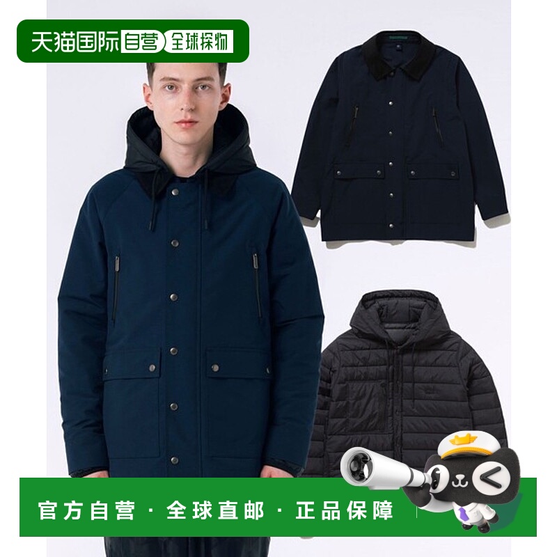 日潮跑腿LACOSTE法国鳄鱼 3WAY 羽绒狩猎外套 BH019J-99运动夹克