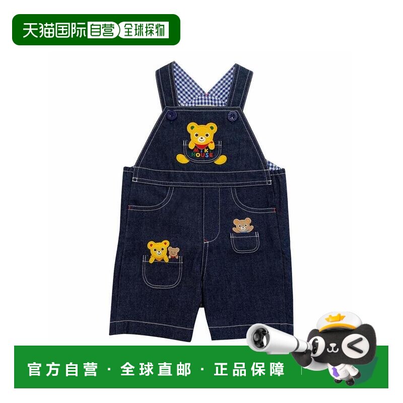 日本直邮日潮 MIKIHOUSE工装裤背带裤 13-3303-579新款图片