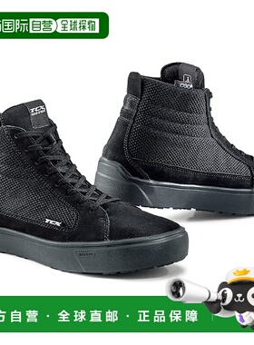 【日本直邮】Daytona TCX 摩托车骑行鞋网眼 Street 3 Air 黑色