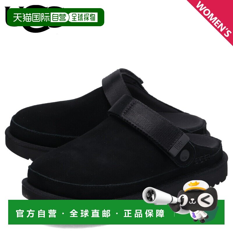 日本直邮 UGG 凉鞋木屐凉鞋金星女士 GOLDENSTAR CLOG黑色 113825图片