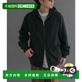 1h可退 宽松休闲 回收棉质连帽拉链卫衣 日本直邮FORK&SPOON 男装