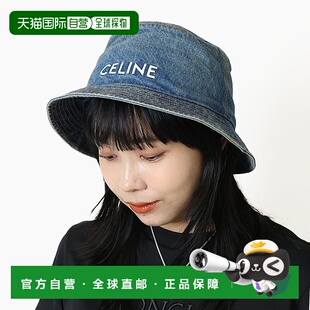 Union Hat Wash Denim 2AUO89 日本直邮CELINE 棉质帽子 Bucket