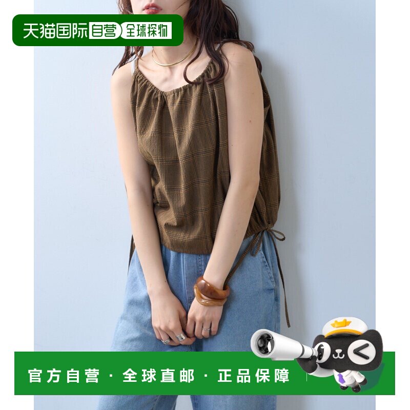日本直邮CIAOPANIC TYPY 女士 足球纹巴隆背心式衬衫 TYZ1061504A