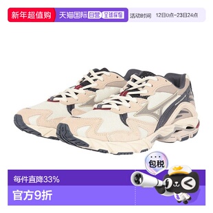 日本直邮Mizuno Wave Rider 10 圆头舒适 减震防滑耐磨 低帮 生活