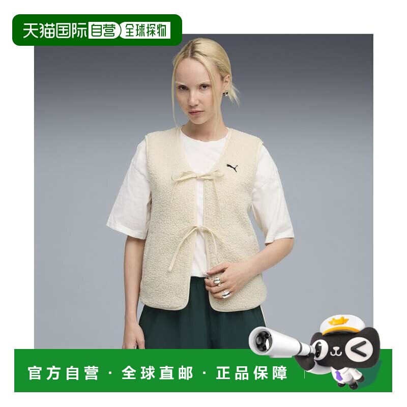 日本直邮PUMA 女士抓绒马甲 Alpine Snow彪马夹克