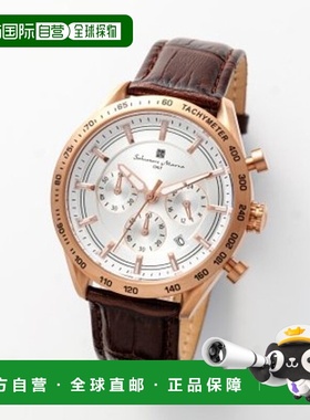 日本直邮SM23104-PGWH Salvatore Marra 男士手表