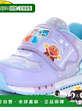 日本直邮Moonstar 儿童 Anpanman AP C184 童鞋紫色休闲风格鞋面