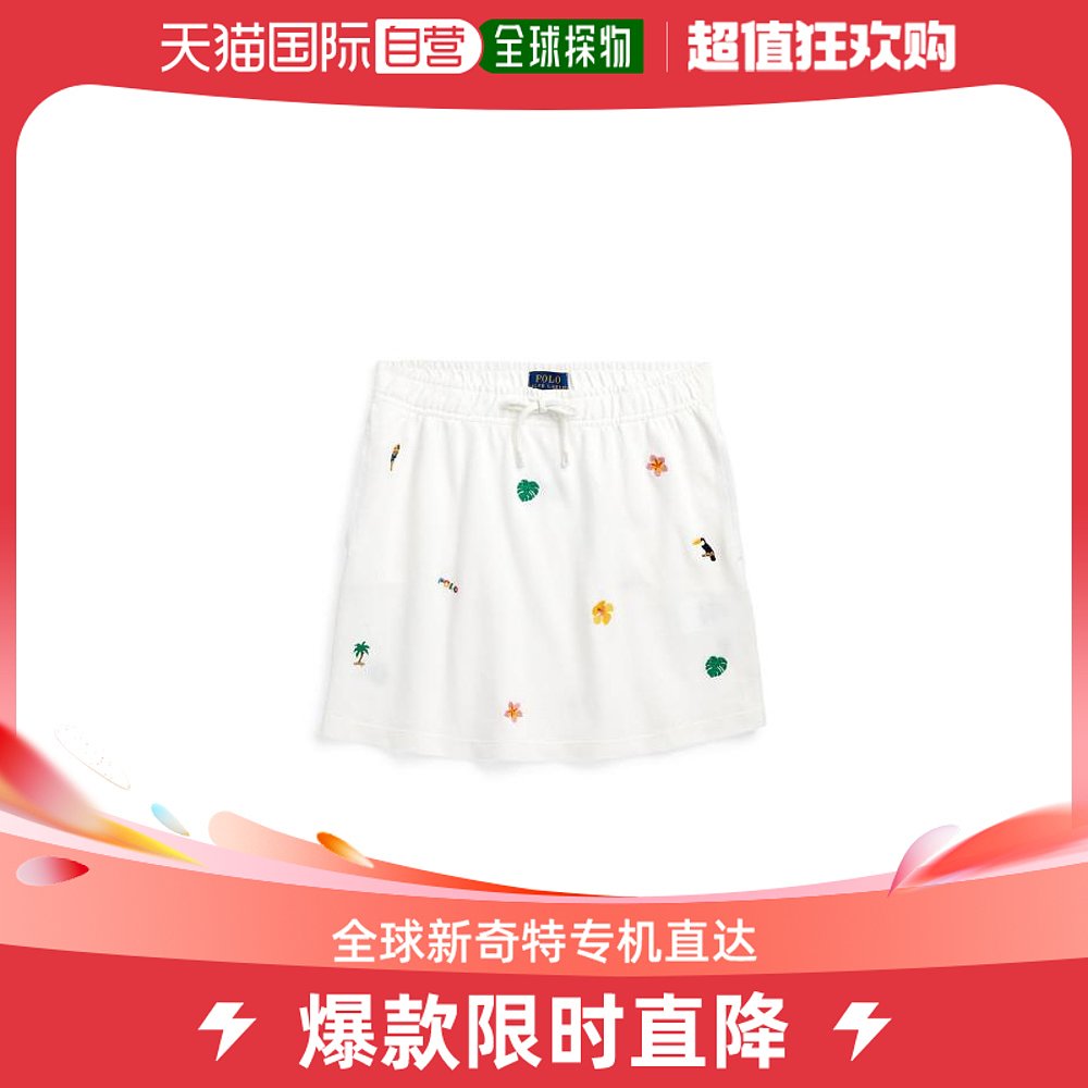 日本直邮POLO RALPH LAUREN CHILDRENSWEAR 儿童款热带刺绣网纱裙