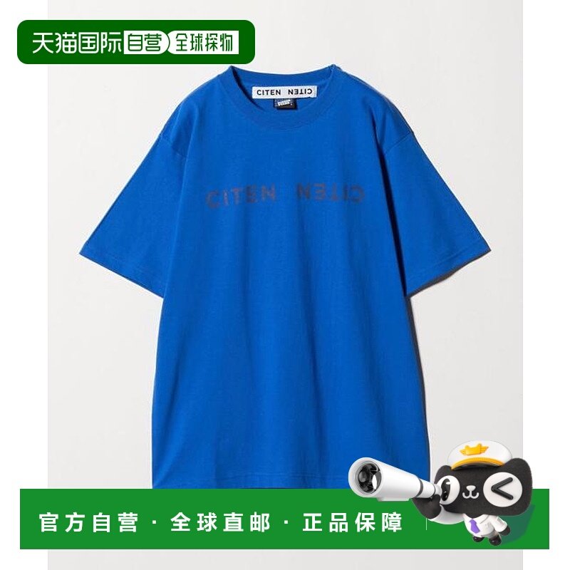 1h可退 日本直邮CITEN 彩色大字母印花T恤连衣裙宽松