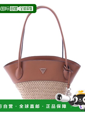 日本直邮GUESS VENERE Tote托特包手提包单肩包草编包