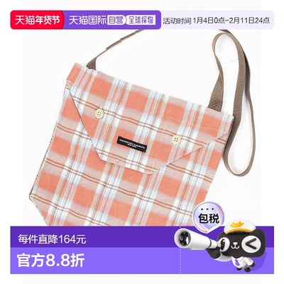 1h可退 日本直邮Engineered Garments 男女同款 多色格纹便携斜跨