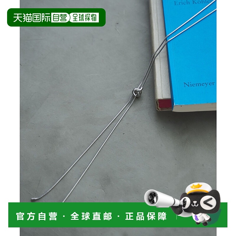 1h可退 日本直邮RONEL 女士经典打结环扣项链 96836480002