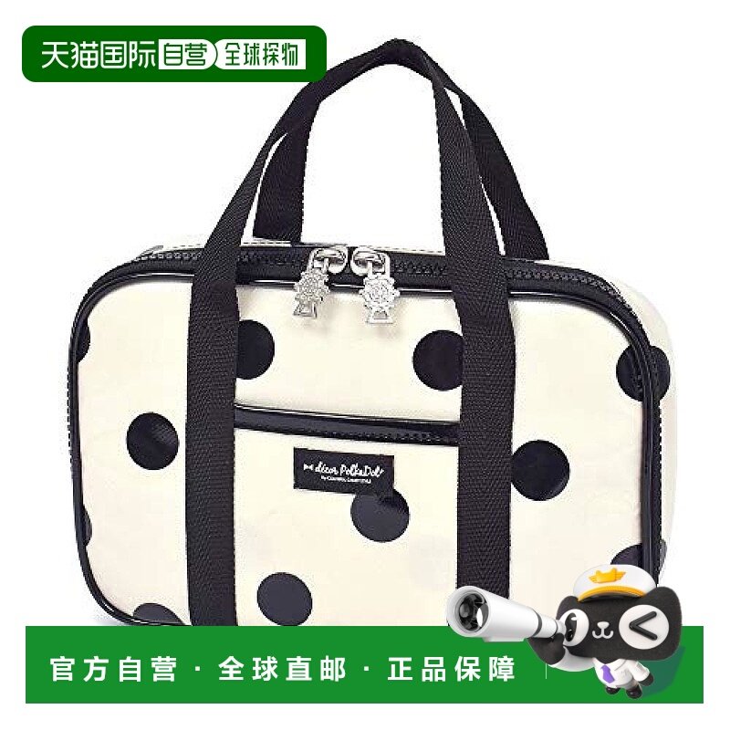 【日本直邮】Colorful Candy Style 缝纫包 圆点/白 N2319300