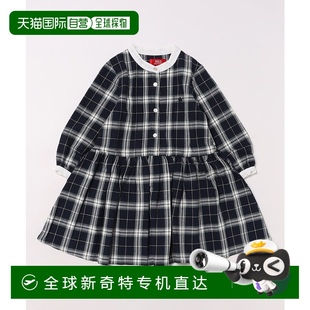 9643306 日本直邮petit main 儿童POLO领衬衫 连衣裙