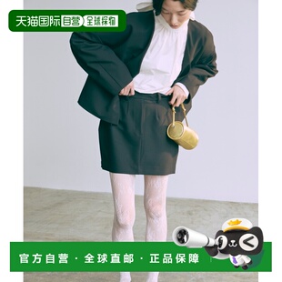 1h可退 日本直邮EN NEUME 女士可爱茧形迷你短裙 94017半身裙裙子